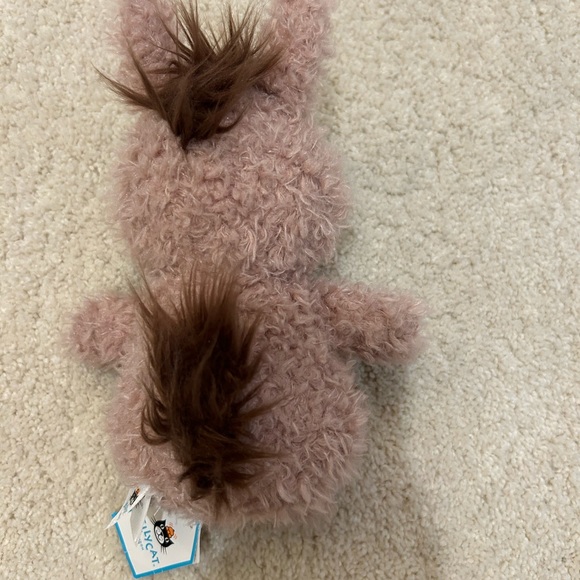 Mini Horse Jelly Cat Pink Fluffy Plush Toy - Picture 2 of 3